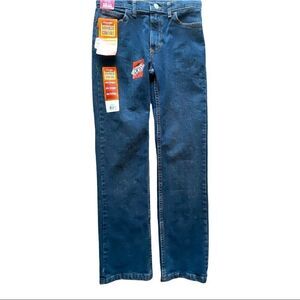 New Wrangler advanced comfort slim straight leg jeans 14R
